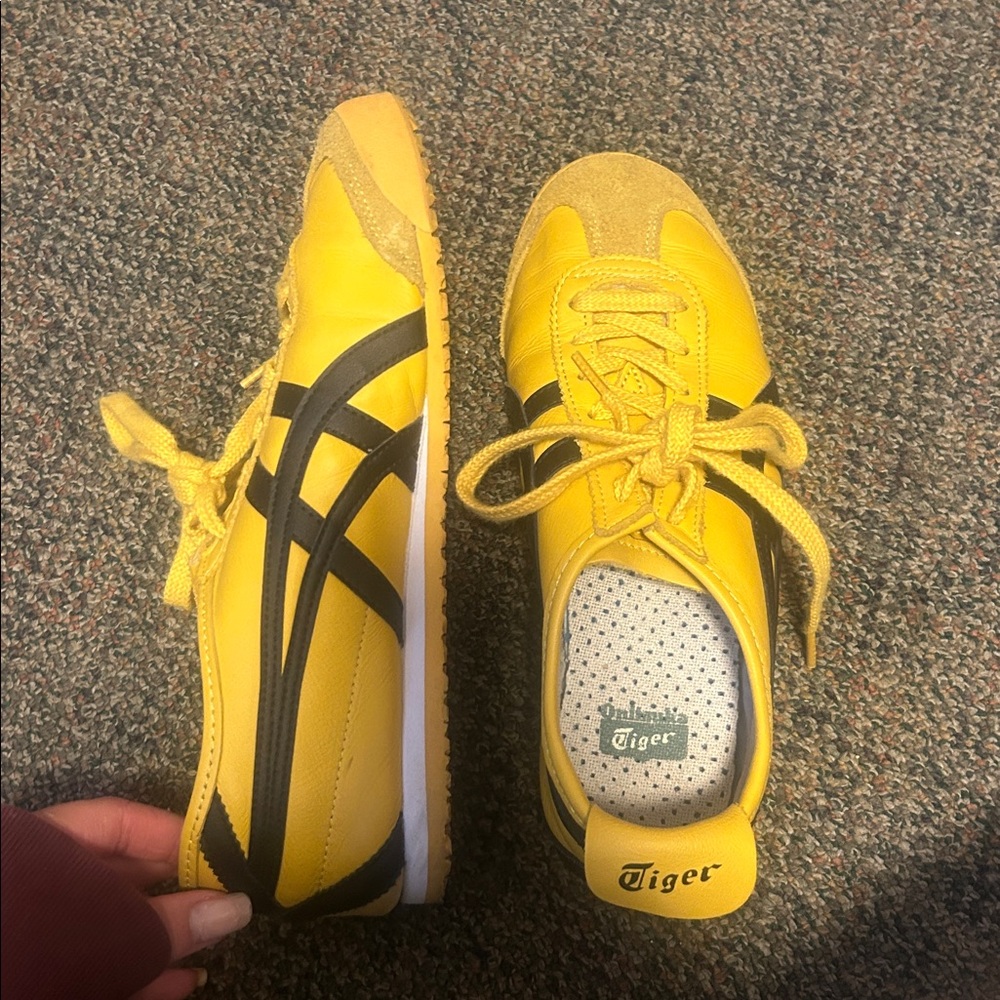 Onitsuka Tiger Yellow Sneakers